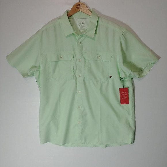Mountain Hardwear Mens SS Shirt - Size XL - Pre-owned - 7R94FC - Picture 1 of 7